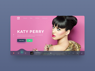 Saavn Music Service Reimagined #1 design redesign reimagined saavn sketch app ui ux website