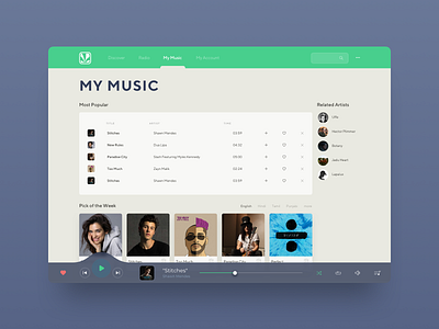 Saavn Music Service Reimagined #5 music player my music redesign reimagine saavn sketch app ui ux website