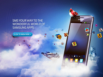 Samsung promo samsung image manipulation angry bird apps