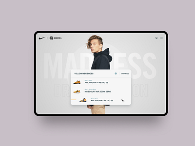 Nike Homepage 2019 design trend blog clean creative landing page design ecommerce homepage minimal design nike online shop typography ui uiux ux web design