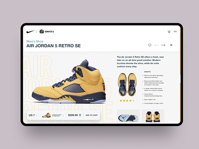 Nike Product Page 2019 design trend ecommerce figmadesign nike product product detail page ui uiux ux web design website
