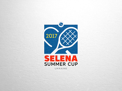 Selena Summer Cup branding concept corporate dribbble identity logo tennis tournament