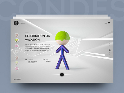 web site design for Painter and Sculptor Lina Condes