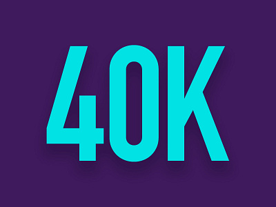 Oh My God! Wow – 40000 on Instagram