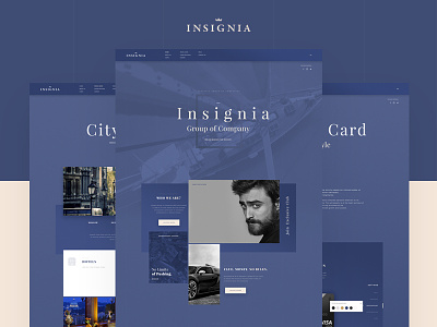 "Insignia" finance concierge, corporate site design bank concierge creditcard finance insignia london userflow webdesign wittydigital