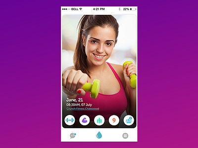 Home for Fitness Dating App