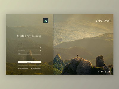 Login/Register page for a travelling app branding green login page travelling ui yellow