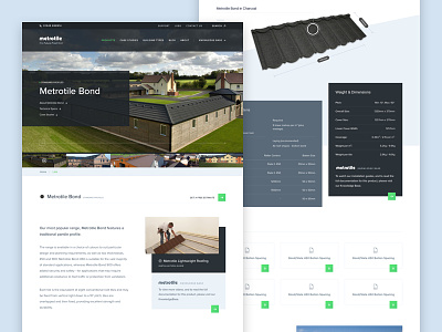 Tile Profile design hero homepage landing layout marketing type ui web