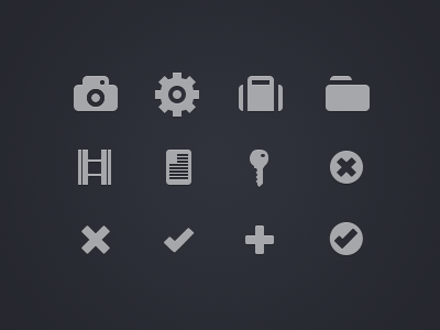 Icons redesign
