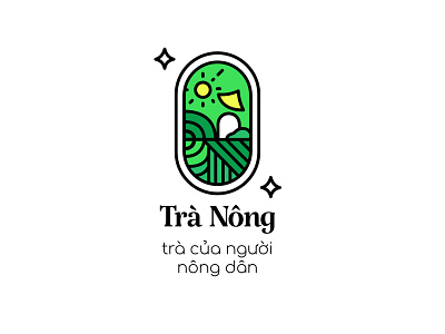 Tra Nong Logo (Denied option) agency badge brand identity branding branding design design logo vector