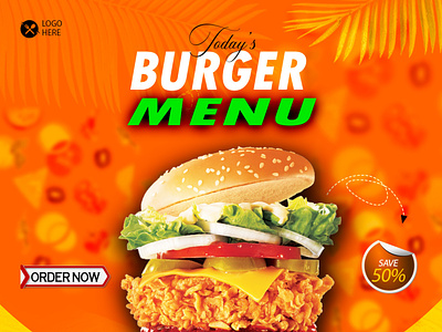 burger menu design