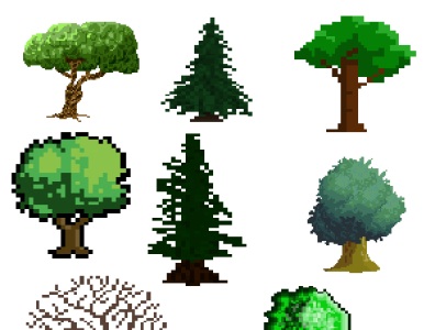 More trees