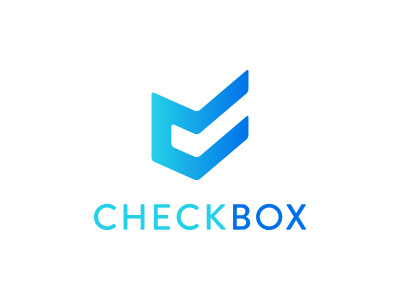 Checkbox checkmark design logo wordmark