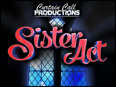 Sister Act church musical poster sister act