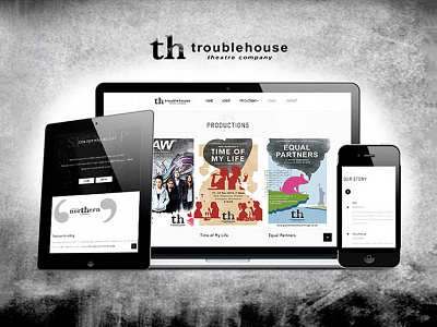 troublehouse Website redesign responsive website