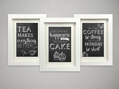 Tea Room Quotes cake coffee frame photo quote tea