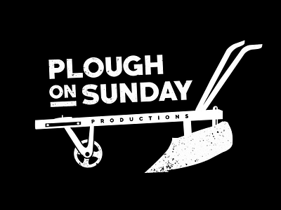 Plough on Sunday Productions dirt logo plough productions texture theatre