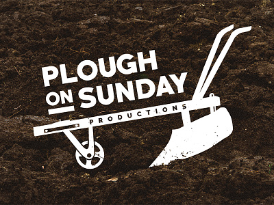 Plough On Sunday v2 dirt logo mud plough productions soil sunday theatre