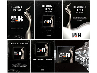 BRIT Awards '17 advert album awards statue