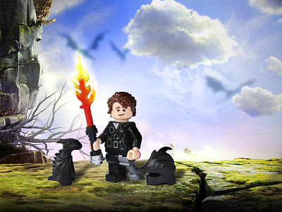 How To Train Your Dragon Minifigure dragon hiccup lego minifigure photoshop sword toothless