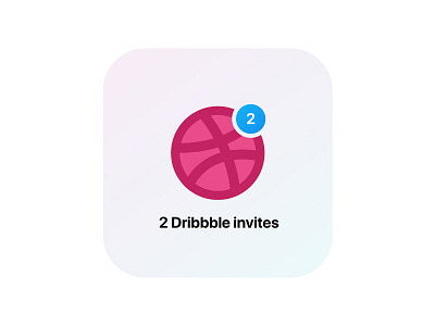 2 dribbble invites
