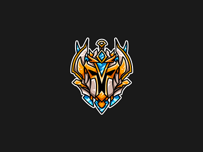 League of Legends | Rank Icon | Challenger challenger division esports illustration league of legends rank riot games vector