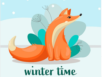 Fox from Adobe Illustrator adobeillustrator art artist artworkdigital illustration vector