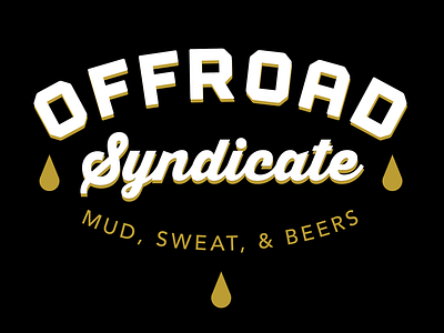 Offroad Syndicate Logo Idea #2 (WIP) branding logo wip