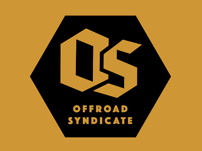 Offroad Syndicate Logo Idea #3 (WIP) branding logo wip