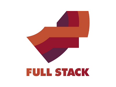 Full Stack Meetup Logo branding identity logo thick