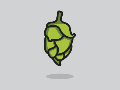 Floating Hop beer green hop hop nugget hops nugget thick lines