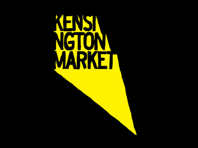 Kensington Market canada graphic design illustration kensington market pop art retro toronto typography
