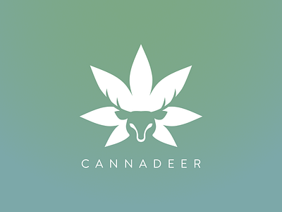Cannadeer affinity designer brand branding cannabis cbd deer dispensary hemp logo logo design marijuana vector