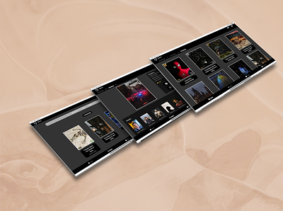 Movie Trailer iPad Design design mobile design prototype ui user experience ux wireframe