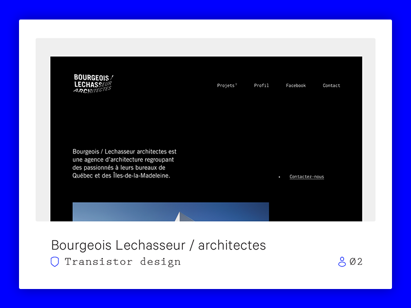Made in Québec City - Card design user agency icons icon thumb card ui