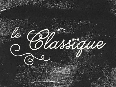 Le Classique logotype type