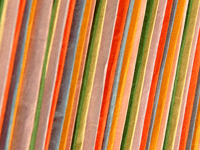 LA VILLE EN GRÂCE / detail of the Hanji paper housings