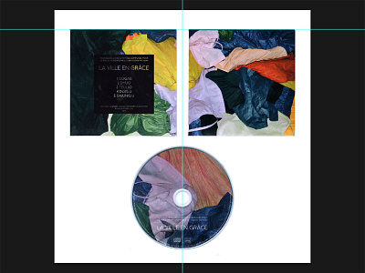 LA VILLE EN GRÂCE / CD artwork cd commission composer french hanji montpellier music sound design