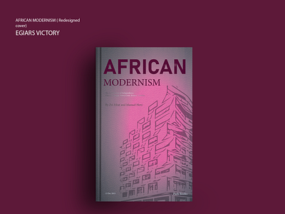 AFRICAN MODERNISM book cover covers design graphic design