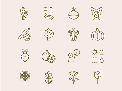 Gardeners Supply Company Icons