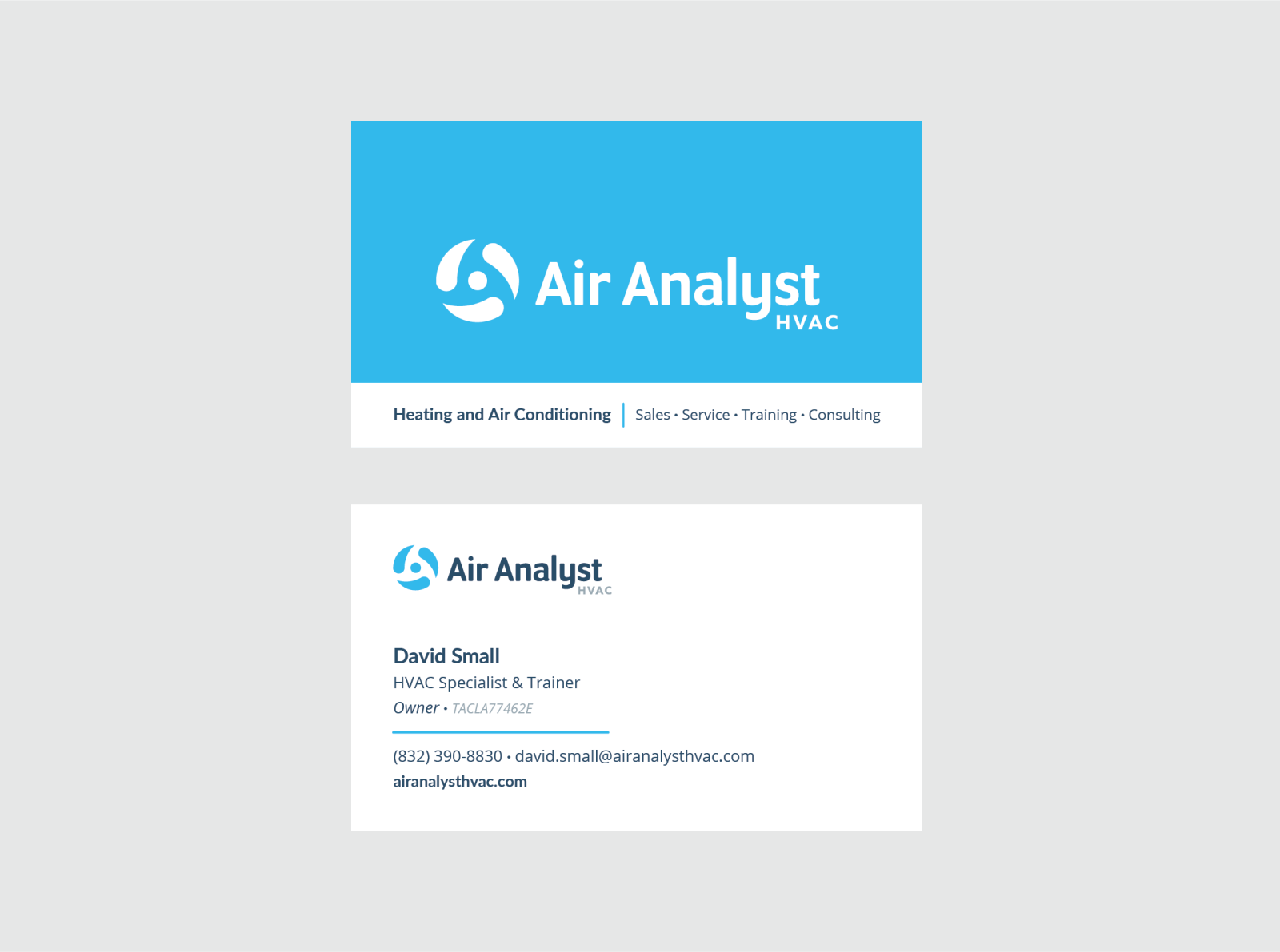 Air Analyst HVAC Business Cards by Jose Mendoza on Dribbble With Regard To Hvac Business Card Template