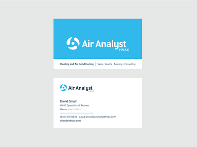 Air Analyst HVAC Business Cards