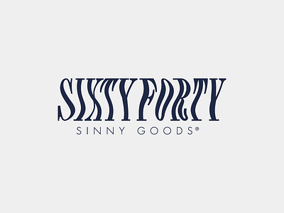 Wavvy Typography ~ Sixty Forty