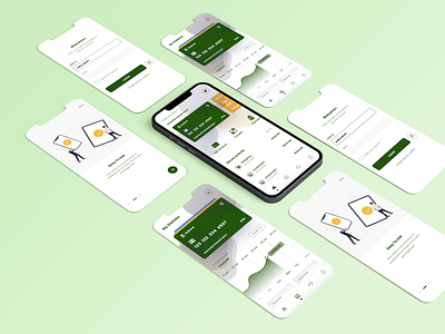 Xlent Studio Mobile Banking App animation banking branding design finance graphic design illustration mobile banking nft ui ux