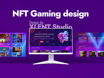 NFT Gaming Design by XLENT Studio ❤️.