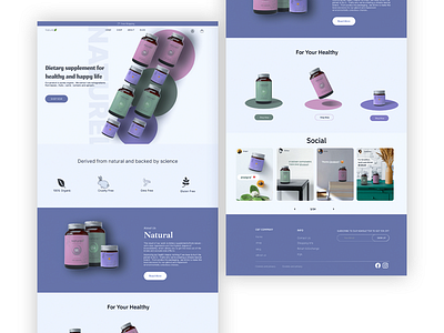 Modern MEDICINE Website Design by XLENT ✨