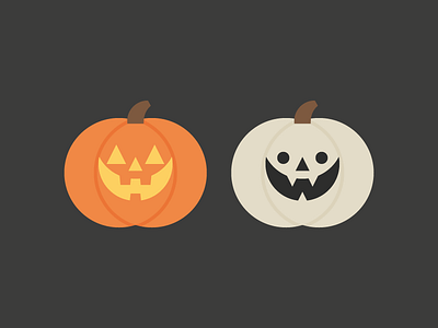 Happy pumpkins