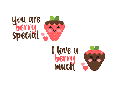 Berry cute berry cards chocolate cute face flat greeting cards happy love pink strawberry sweet valentine valentines day vector