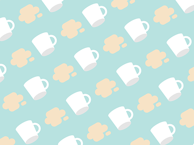 Pattern 2 atol cute flat mug pattern vector wallpaper