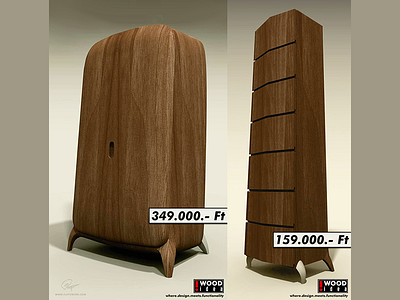 Furnitures 3d cabinet furniture render shelf wardrobe wood wooden